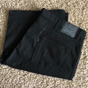 Black Jean Shorts